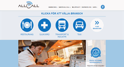 Desktop Screenshot of allcall.se